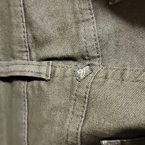 Prana Moss Green Jeans Size 12 / 31 - Picture 4 of 4